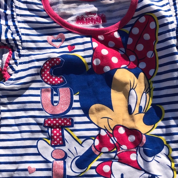 Disney’s Minnie Mouse Cutie Licensed Top 4T new with tag retro Deadstock - Picture 2 of 5